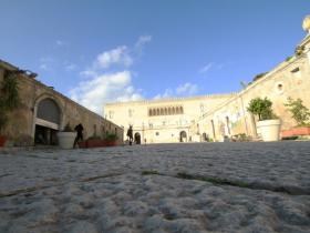 la foto dell'esterno del Castello di Donnafugata