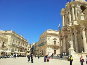 Piazza Duomo di Ortigia a Siracusa