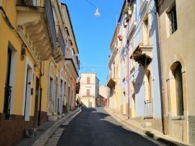 vie del centro storico di Ragusa superiore