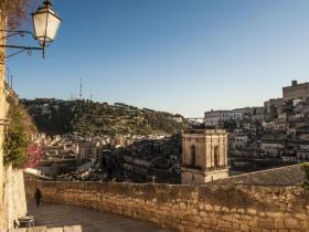 view of the city centre of Modica