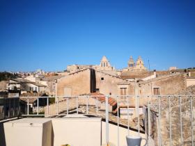 breakfast under the sun with view from the terrace