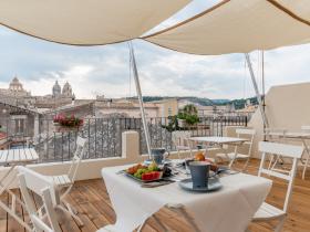 breakfast on the terrace