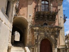 Cancelleria palace in Ragusa Ibla